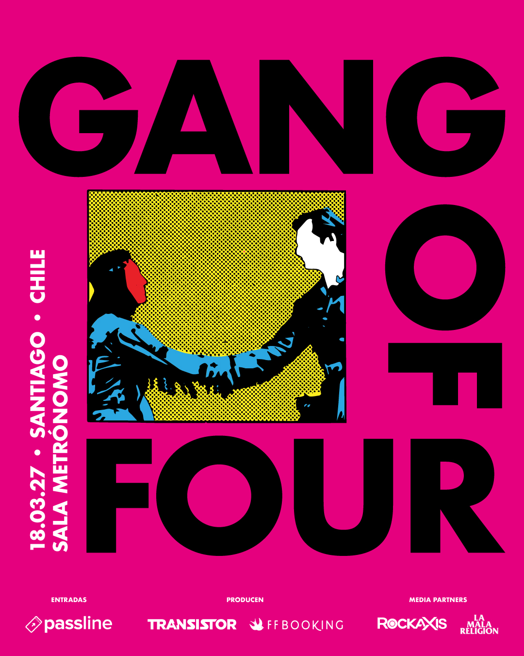 Gang of Four programa su debut en Chile